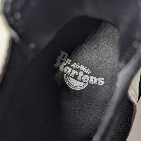 Dr Martens Chelsea Quad White Smooth Leather Platform Boots Women's Size 8 2976 - Picture 9 of 10